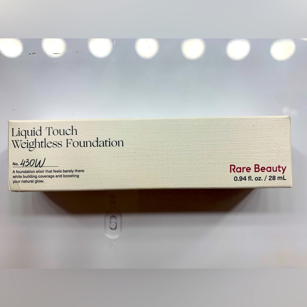 Rare Beauty liquid touch weightless foundation